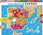 Tres puzzles de mapas de España: análisis y comparativa para elegir el mejor juguete educativo